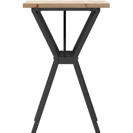 vidaXL Y-Gestell 50 x 75,5 x 50 cm braun