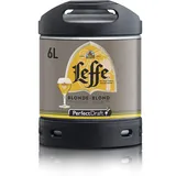 PERFECTDRAFT Leffe Blonde, Abteibier Bier aus Belgien, Perfect Draft Mehrweg Fassbier, 6 L (1er Pack)