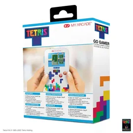 My Arcade GO Gamer Tetris 301 Jeux EN 1 Transparent + Tetris