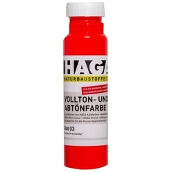 HAGA Vollton- und Abtönfarbe rot 03 - 250 ml Flasche