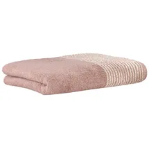 CAWÖ Luxury Home Two-Tone 590 Gästehandtuch 30 x 50 cm magnolie