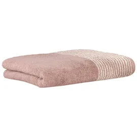 CAWÖ Luxury Home Two-Tone 590 Gästehandtuch 30 x 50 cm magnolie