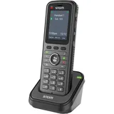 Snom M56 DECT-Mobilteil - Robustes Festnetztelefon Schnurlos mit 2,4 Farbdisplay, IP67-Schutz, Alarmfunktion & 12h Akkulaufzeit - Ideal für Werkstatt & Außeneinsatz