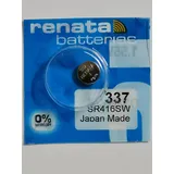 Renata Knopfzelle 337 1.55V 8 mAh Silberoxid