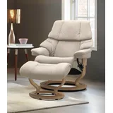 Stressless Stressless® Relaxsessel »Reno«, mit Classic Base, Größe S, M & L, Gestell Eiche beige