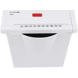 OLYMPIA PS 36 Aktenvernichter, Weiß