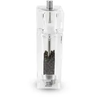 Peugeot Pontarlier 2in1 Pfeffermühle 15 cm Transparent befüllt