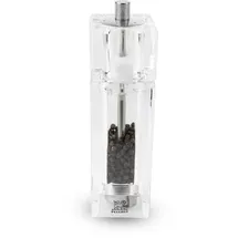 Peugeot Pontarlier 2in1 Pfeffermühle 15 cm Transparent befüllt