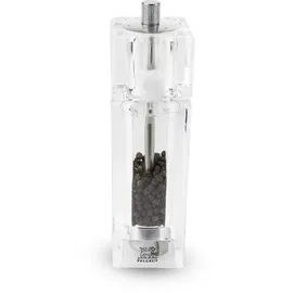 Peugeot Pontarlier 2in1 Pfeffermühle 15 cm Transparent befüllt