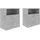 vidaXL Nachtschrank 50 x 32 x 60 cm Betongrau