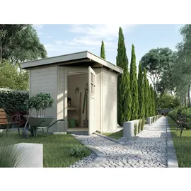 Weka Gartenhaus 229 2,09 x 2,05 m natur