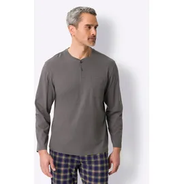 Sieh an! Schlafanzug-Shirt grau 52/54