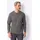 Sieh an! Schlafanzug-Shirt grau 52/54