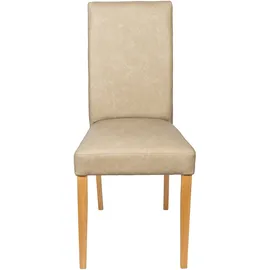 Home Affaire Esszimmerstuhl Evona Kunstleder beige