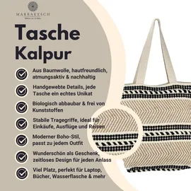 Marrakesch Orient & Mediterran Interior Kalpur -5- Shopper Baumwolle Beige