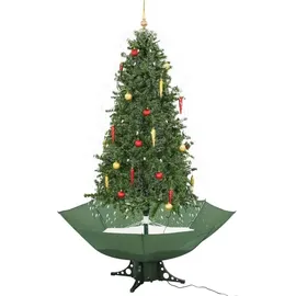 vidaXL Schneiender Weihnachtsbaum Grün 190 cm
