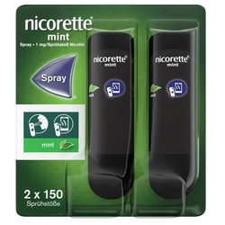 Nicorette Mint Spray 1 mg/Sprühstoß NFC 2 St