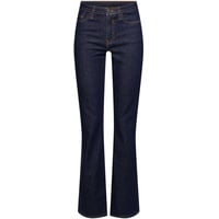 Esprit Bootcut Jeans mit Stretch-Anteil, Dunkelblau, 25/32