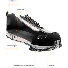 Neo Tools Arbeitsschuhe O1 SRA, atmungsaktiv 41
