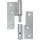 Vormann Türaufschraubband Breite geöffnet 72mm Höhe 80mm links blau