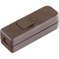Inter Bär InterBär 8006-009.01 Schnurschalter Braun 1 x Aus/Ein