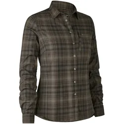 Deerhunter Langarmbluse Lady Emery, green check, 46