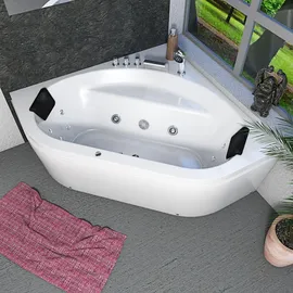 AcquaVapore Eckbadewanne 140 x 140 cm (W20-TH-SC)