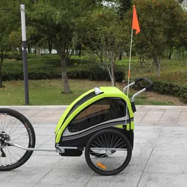 SAMAX 2in1 Jogger grün/schwarz
