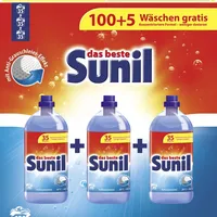Sunil aktiv Vollwaschmittel flüssig 105 WL - 105.0 WL