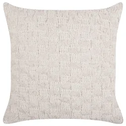 Dekokissen BASALIM 45 x 45 cm Kein Muster Beige