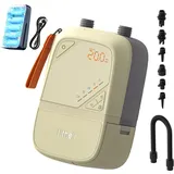 Litheli Elektrisch SUP Pumpe, 20PSI, mit 12500mAh Akku, Wiederaufladbar, Intelligente Inflation/Deflation, Automatische Abschaltung, Stand Up Paddle Pumpe Kompressor für SUP