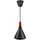 Nordlux Nori 1-flg. 18 cm schwarz Holz Metall