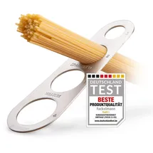 Fackelmann Spaghettimaß für Pasta (Spaghetti) – Nudel Portionierer für bis zu 4 Personen – Einfache Abmessung der Nudelmenge – Spaghettiportionierer aus hochwertigem Edelstahl