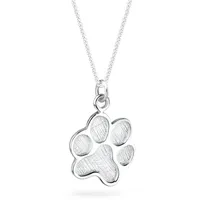 Elli Halskette Pfote Anhänger Symbol Hund 925 Silber