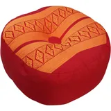 Guru-Shop Meditationskissen Meditationskissen, Yoga Kissen, Yogakissen,.. orange|rot