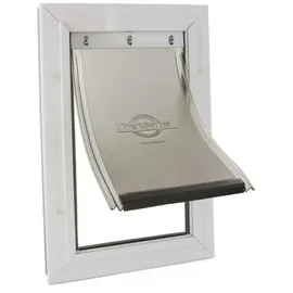 PetSafe Staywell Aluminium Katzenklappe 1 Stück Silber XL