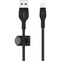 Belkin Flex Lightning/usb-a 1m mfi zert., Schwarz