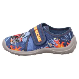 Fischer Markenschuh Hausschuh Blau 28