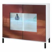 Vladon Kommode, Bordeaux, 92.5x83.5x35 cm, Wohnzimmer, Kommoden & Sideboards,
