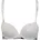 Baumwoll-BH Damen grey melange 70B