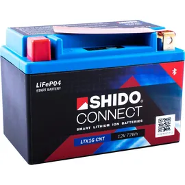 SHIDO LTX16-BS 6 Ah 12 A
