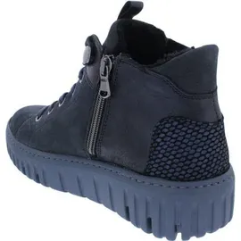 WALDLÄUFER H-Livia Schnürstiefel Blau - 41 EU Weit