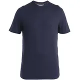 Icebreaker Merino 150 Tech Lite Iii Kurzarm-t-shirt - Midnight Navy - L