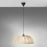 Brilliant Crosstown 1-flg. Ø 56 cm zylinderförmig Holz hell/schwarz