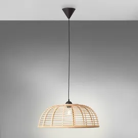 Brilliant Crosstown 1-flg. Ø 56 cm zylinderförmig Holz hell/schwarz