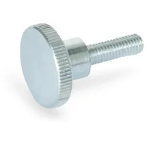 Ganter Normelemente Hohe Rändelschrauben 12 mm Stahl verzinkt 5 Stück