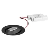 Brumberg BB35 LED-Einbaustrahler 1x 7W rund schwarz