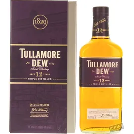 Tullamore Dew 12 Years Old Irish 40% vol 0,7 l Geschenkbox Special Reserve