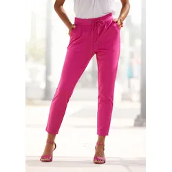 LASCANA Schlupfhose, mit Taschen, Jogginghose, elegant-sportlich, Jerseyhose LASCANA pink 40