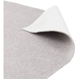 OTTO home Teppichboden Zephyra, Schlinge, Gesamthöhe 8 mm, Made in Netherlands, rechteckig, Uni Farben, Breite 400 cm, strapazierfähig, Wohnzimmer, Schlafzimmer grau 400 cm x 675 cm